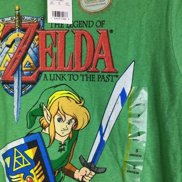 The Legend of Zelda Nintendo Link T-Shirt Mens Sm - Picture 2 of 6